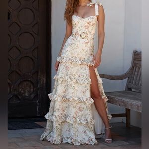 V. Chapman Lisianthus Dress in Carmel Valley Rose size 2